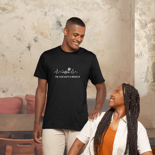 Camiseta Coffee Work Quote el verdadero motivador de trabaj