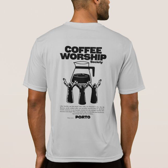 Camiseta Coffee Worship (Reverso)