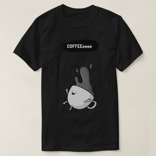 Camiseta COFFEEeee (Diseño del anverso)