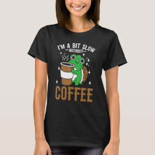 Camiseta Coffeeholed Caffeine Cute Turtle Coffee Lifestyle