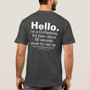 Camiseta Coffeeholic