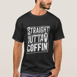 Camiseta Coffin De Salida Directa Gracioso Vampiro Hallowee