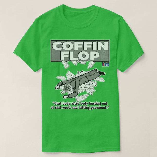 Camiseta Coffin Flop (Diseño del anverso)