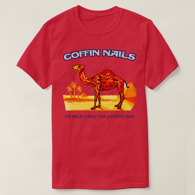 Camiseta Coffin Nails (Diseño del anverso)