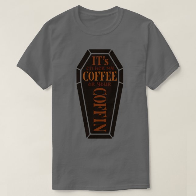 Camiseta Coffine (Diseño del anverso)