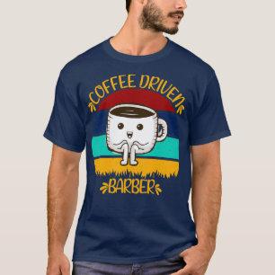 Camiseta Coffven Barber Funny Caffeine Citas