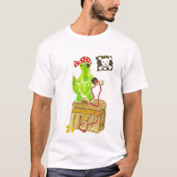 Cofre del tesoro del pirata del cocodrilo