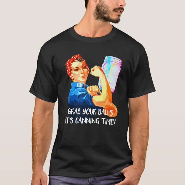 Camiseta ¡Coge tus bolas es hora de irse! Canto gracioso (Anverso)