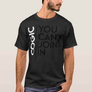 Camiseta COGIC: No puedes unirte a la Iglesia del Rock Chic
