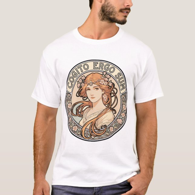 Camiseta Cogito Ergo Sum (Anverso)