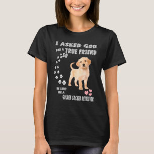 Camiseta Cogol Perro Mamá Papá Costume Cuidado Cocero Dorad