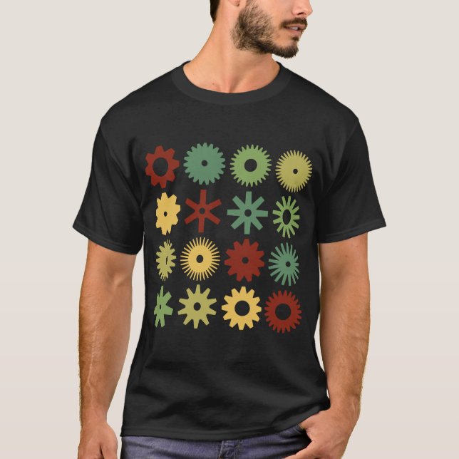 Camiseta Cogs - Colores 03 (Anverso)