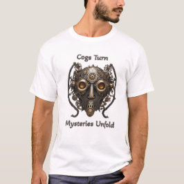 Camiseta Cogs Turn, misterios se despliega