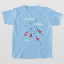 Camiseta : Cohete