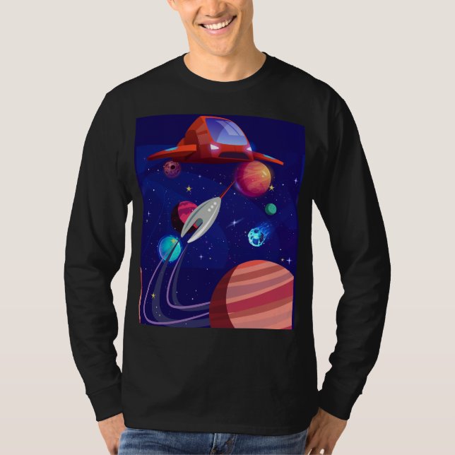 CAMISETA COHETE (Anverso)
