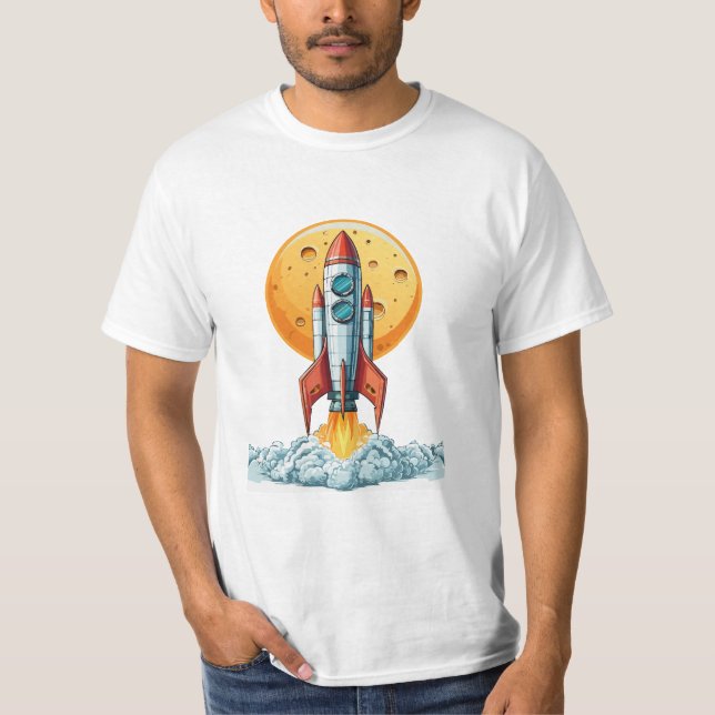 Camiseta cohete (Anverso)