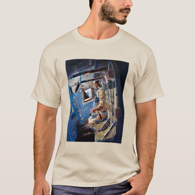Camiseta Cohete Apolo 12 (Anverso)
