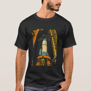 Camiseta Cohete de Espacio Profundo de Nueva Generación
