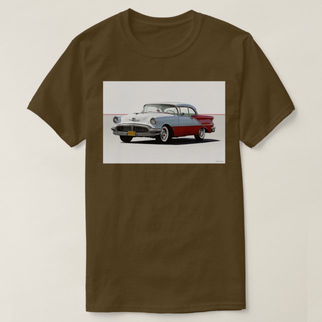 Camiseta Cohete de Oldsmobile de 1956 (Diseño del anverso)