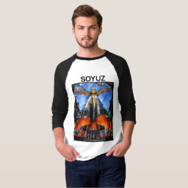 Camiseta Cohete Soyuz En Pad
