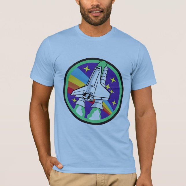 Camiseta Cohetes a la luna (Anverso)