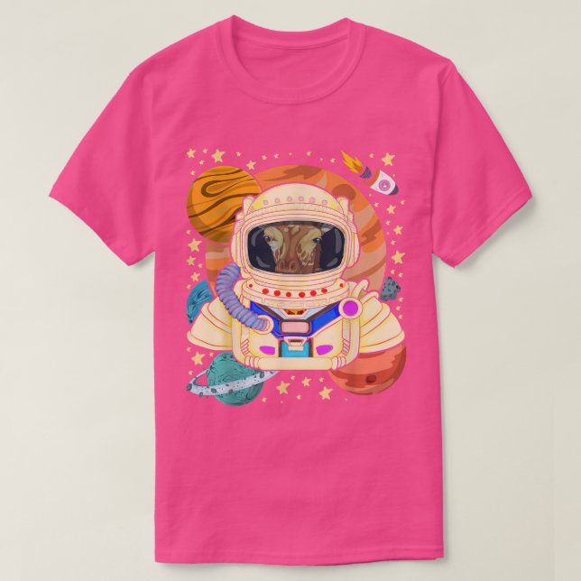 Camiseta Cohetes científicos científicos del espacio zoológ (Diseño del anverso)