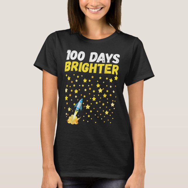 Camiseta Cohetes de 100 días más brillantes del centésimo d (Anverso)