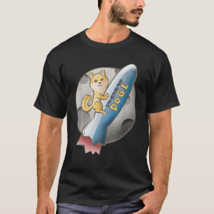 Camiseta Cohetes De Dogecoin En La Luna Tametheark Vers