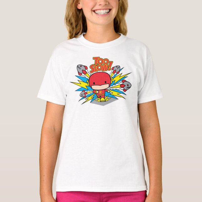 Camiseta Cohetes de salida de Flash Chibi (Anverso)
