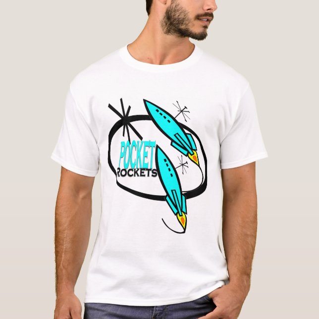 Camiseta cohetes del bolsillo (Anverso)