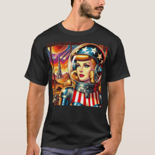 Camiseta Cohetes Entre las Estrellas