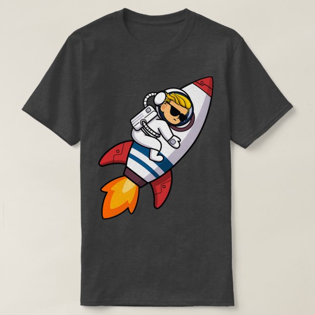Camiseta Cohetes Gamestonk De Wall Street Con El Meme De La (Diseño del anverso)
