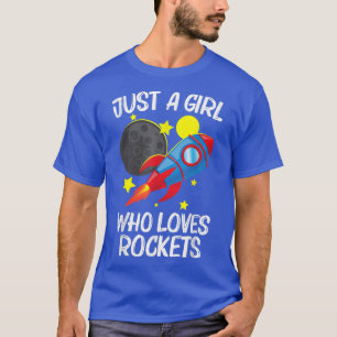 Camiseta Cohetes Guay Para Chicas Niños Rockets Espacial Ba