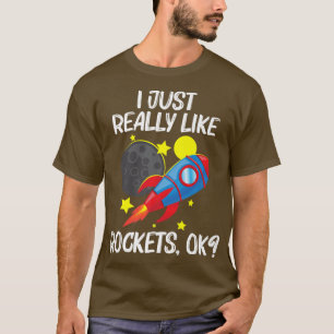 Camiseta Cohetes Guay Para Hombres Mujeres Niños Cohetes Es