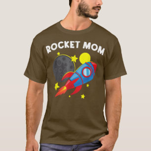 Camiseta Cohetes Guay Para Mamá Montes Espaciales