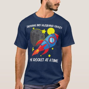 Camiseta Cohetes Guay Para Mujeres Mamá Niños Cohetes Espac