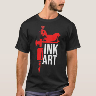 Camiseta Coil Tattoo Machine Ink Art Funny S