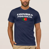 Coimbra Portugal Personalizado Tee Shirt