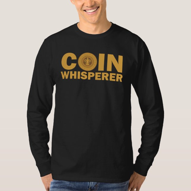 Camiseta Coin Whisperer Treasure Metal detecting (Anverso)