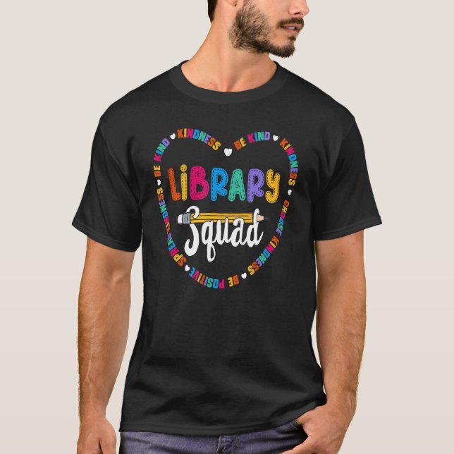 Camiseta Coincidencia con Biblioteca del Equipo de Escuadró (Anverso)