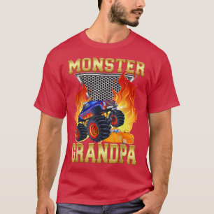Camiseta Coincidencia con el abuelo de la monstrua de cumpl