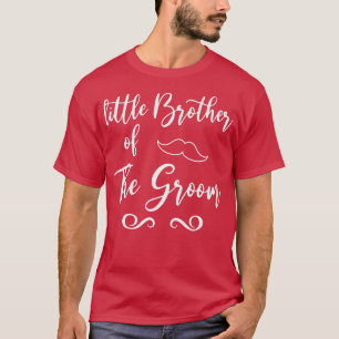 Camiseta Coincidencia con el pequeño hermano de Groom y el