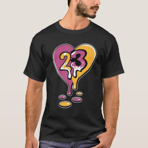 Camiseta Coincidencia de 23 Drip Heart OG Brotherhood 1s