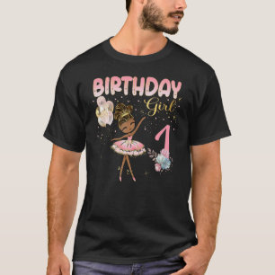 Camiseta Coincidencia de bailarina de ballet de cumpleaños 