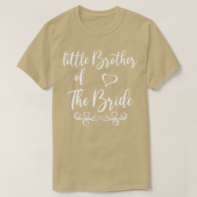 Camiseta Coincidencia de Bodas de novias (Diseño del anverso)