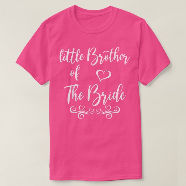 Camiseta Coincidencia de Bodas de novias (Diseño del anverso)