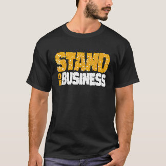 Camiseta Coincidencia de color blanco negro