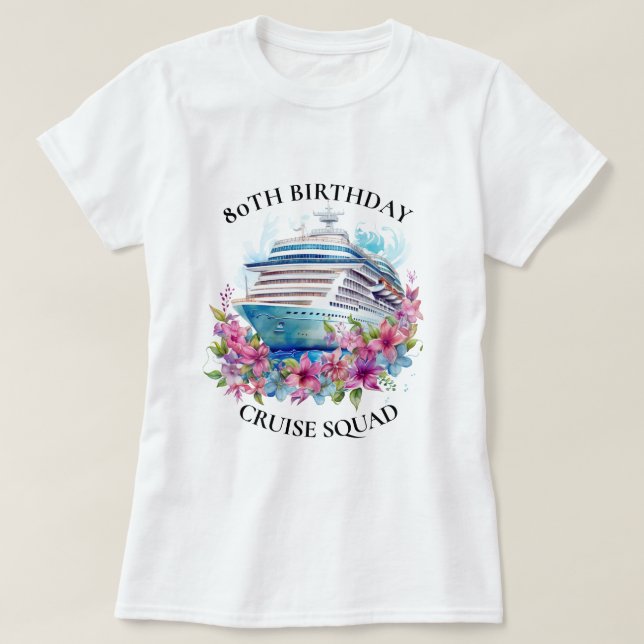 Camiseta Coincidencia de grupo de personalizado Aniversario (Diseño del anverso)