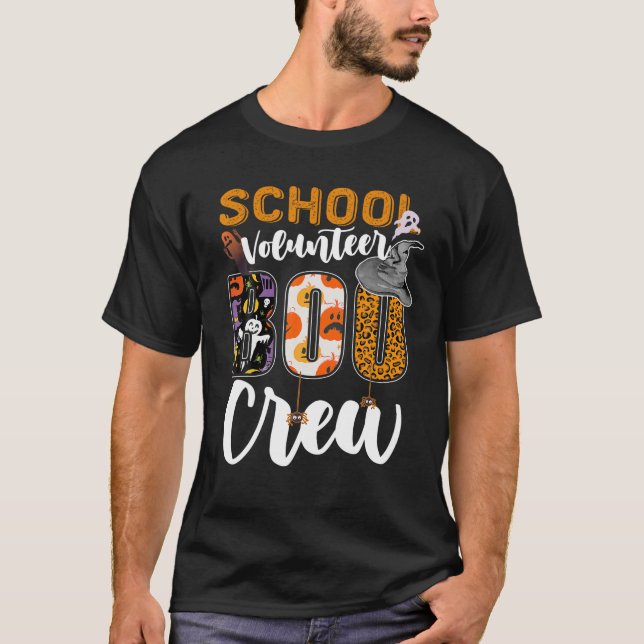 Camiseta Coincidencia de Halloween en Boo Crew de Voluntari (Anverso)