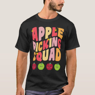 Camiseta Coincidencia de huertos de otoño de Apple Picking 